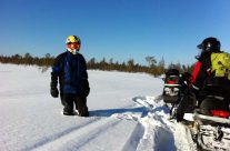 Snowmobiling tours